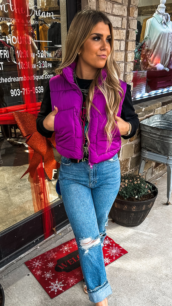 The Perfect Puffer in Purple