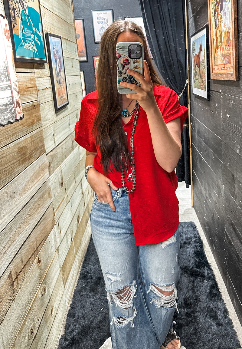 Ruby Red Top