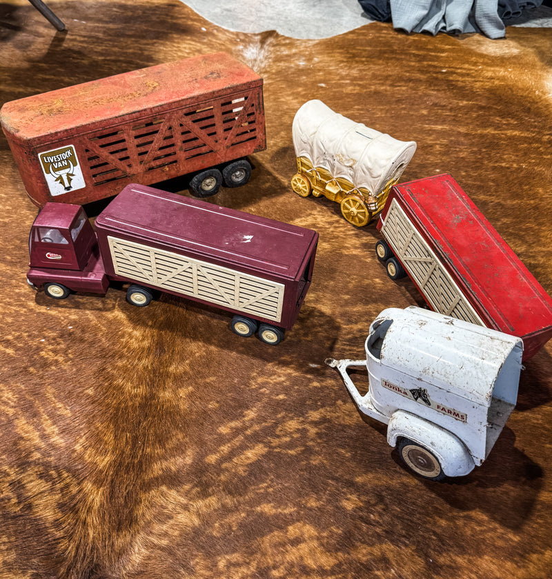 Large Red Trailer