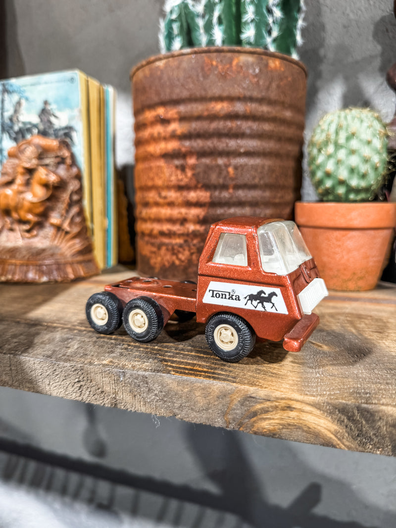Brown Tonka Truck