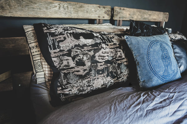 Rouge Rustlers Pillowcase