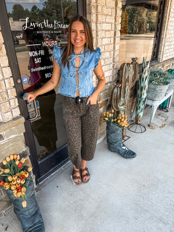The Jansen Denim Top