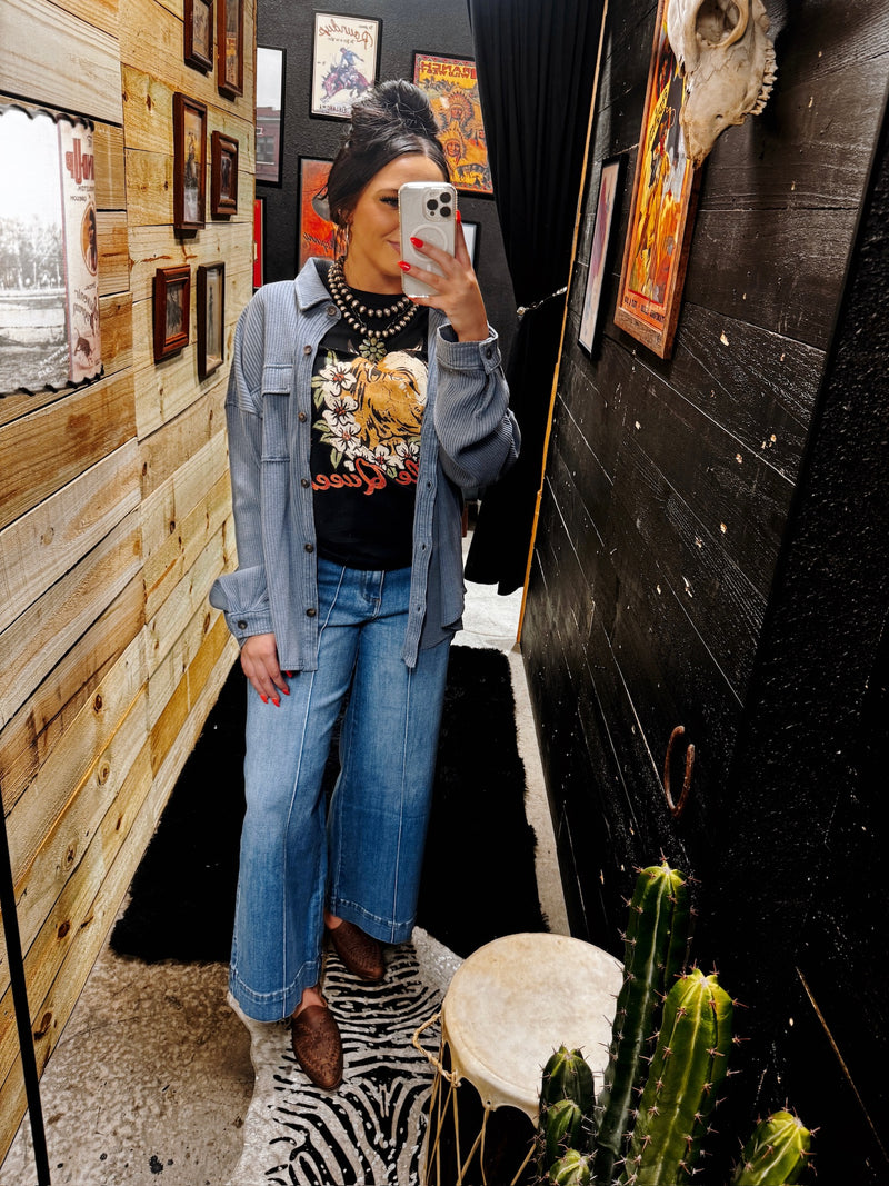 The Leilani Button Up