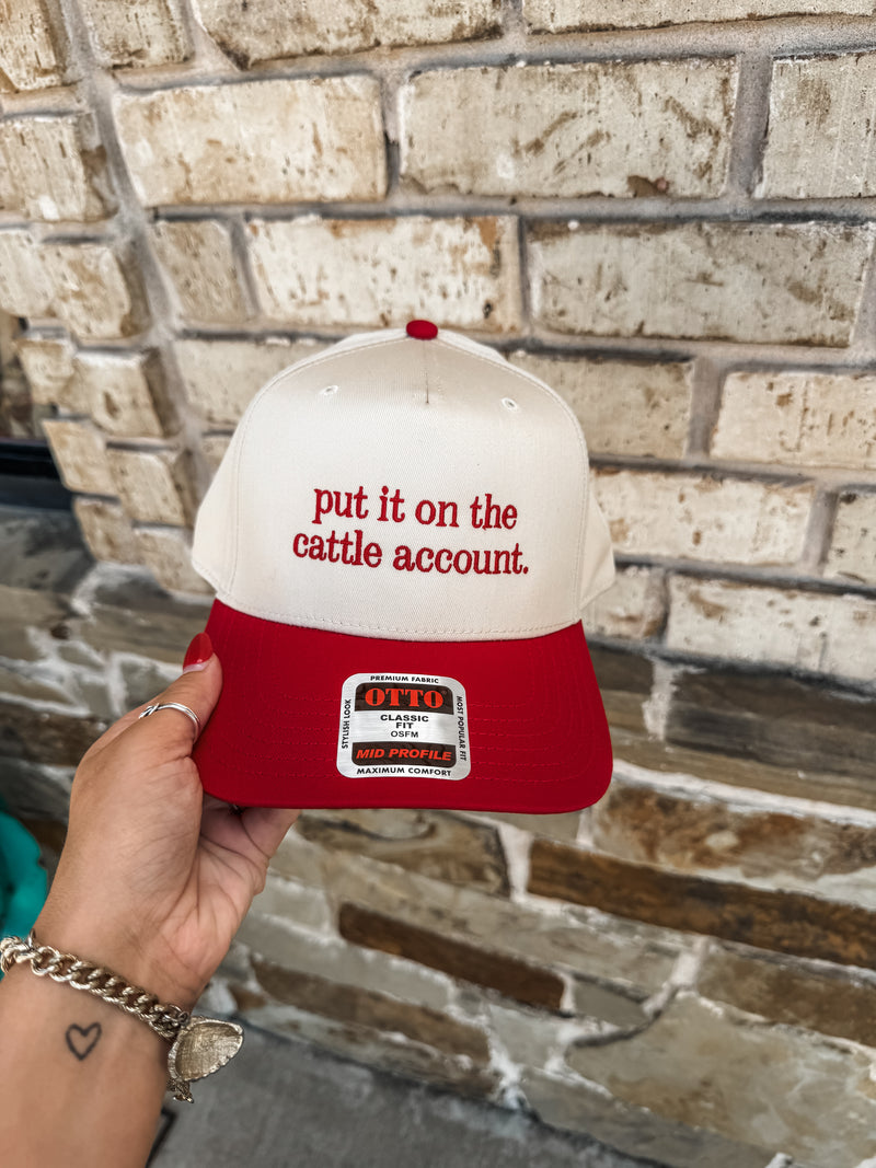 Put It On The Cattle Tab