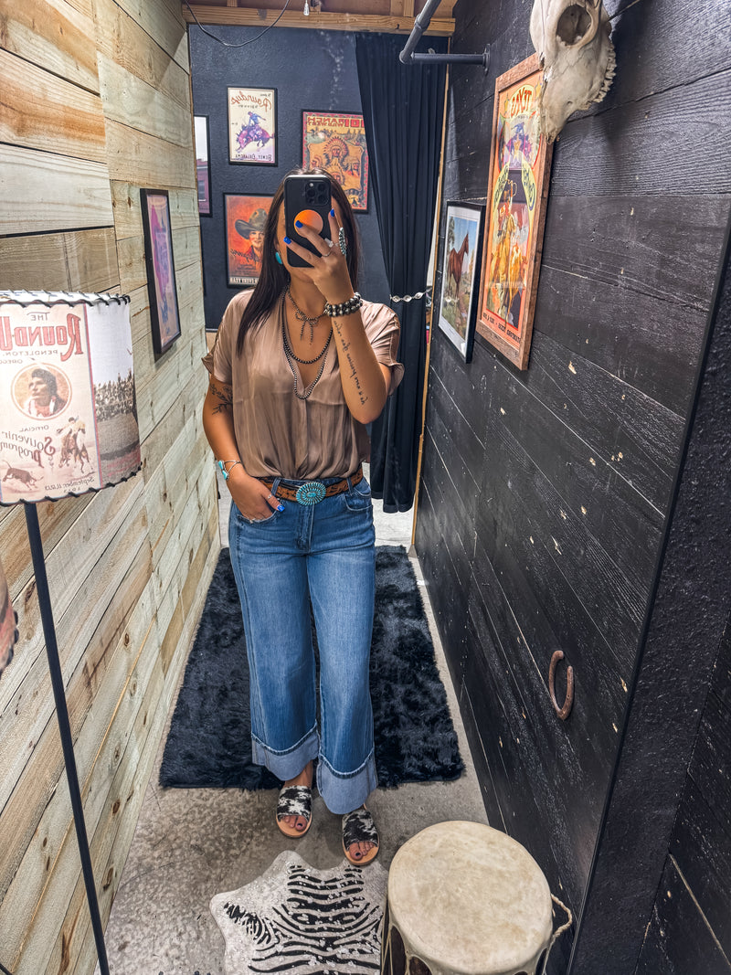 The Beckham Bodysuit In Taupe