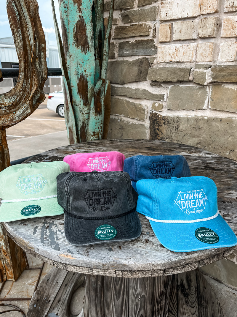 LTDB Acid Wash Logo Caps