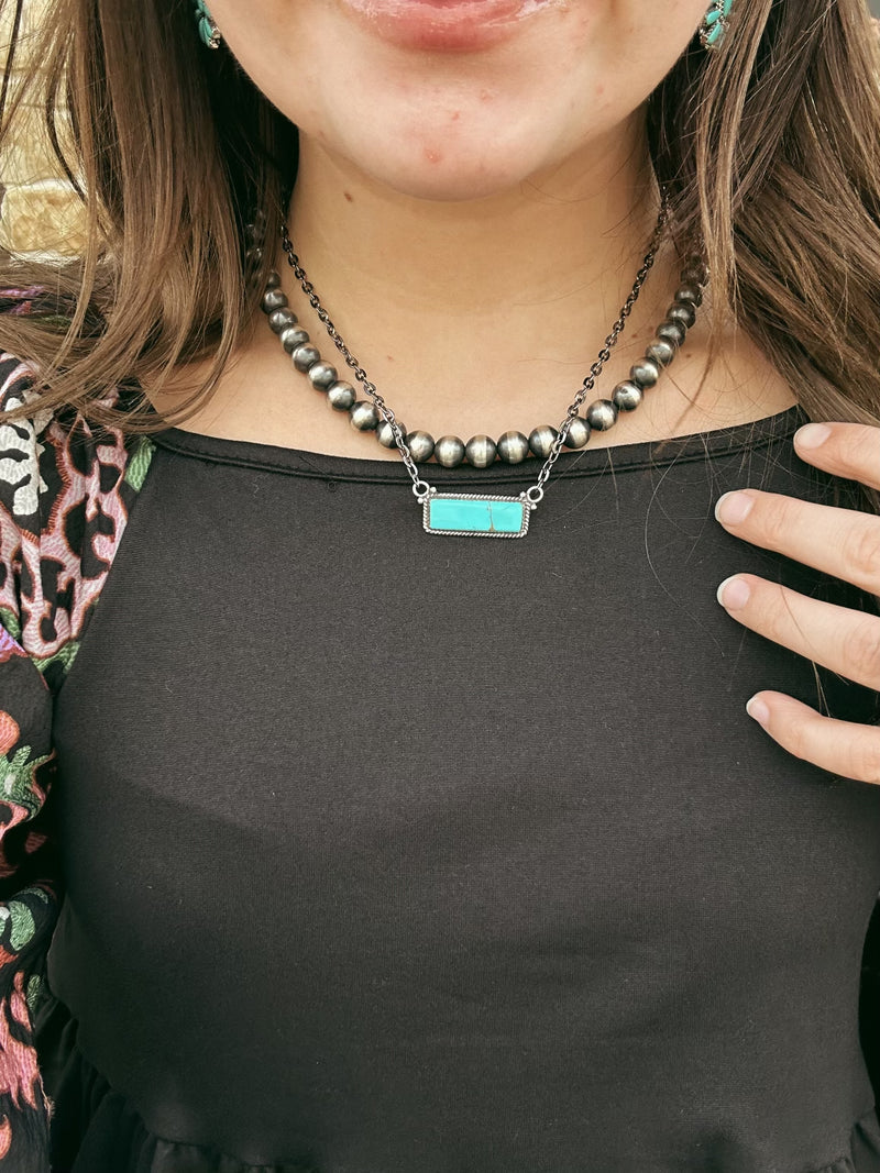 The Lydia Bar Necklace