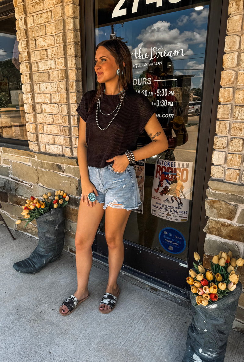 The Juno Denim Shorts