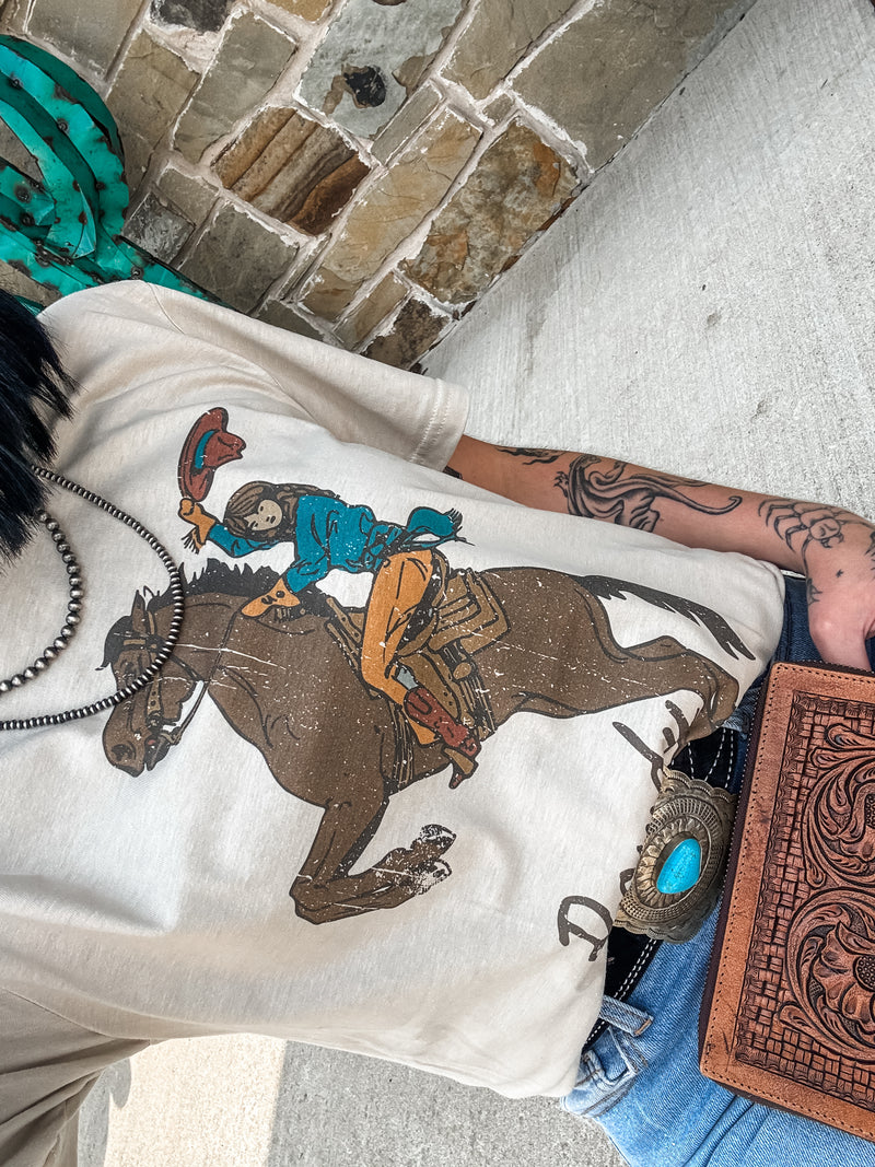 Rowdy Cowgirl Tee