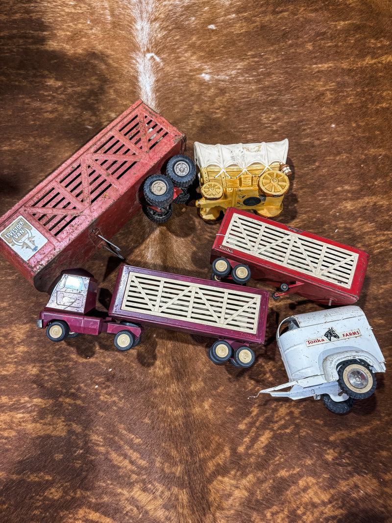 Medium Red Tonka Trailer