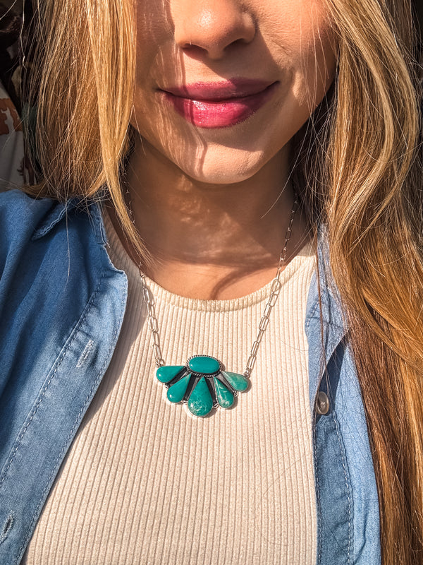 The Janson Large Cluster Necklace