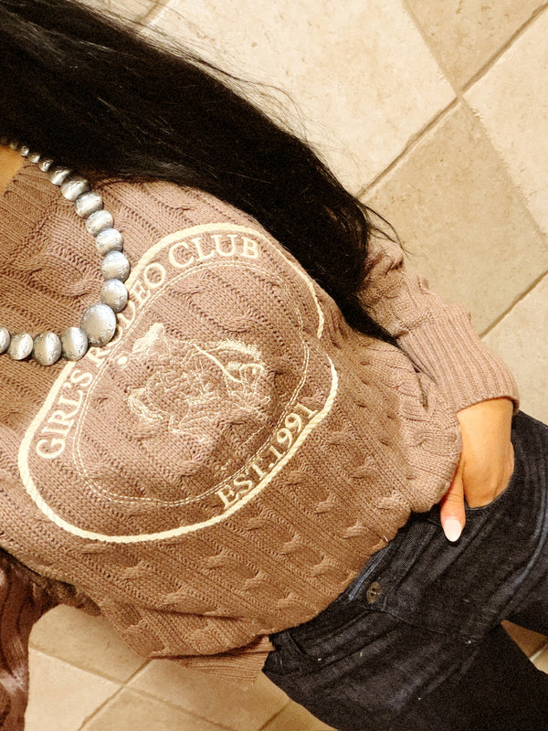 Girls Rodeo Club Sweater
