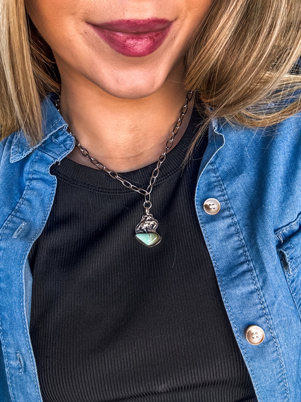 The Buckin' Bronc Necklace
