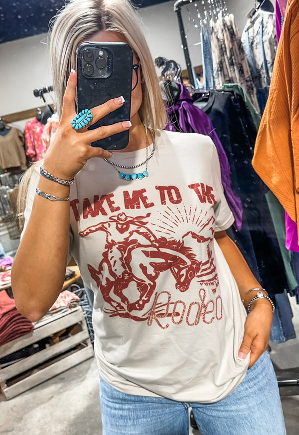 Take Me To The Rodeo (In Red)