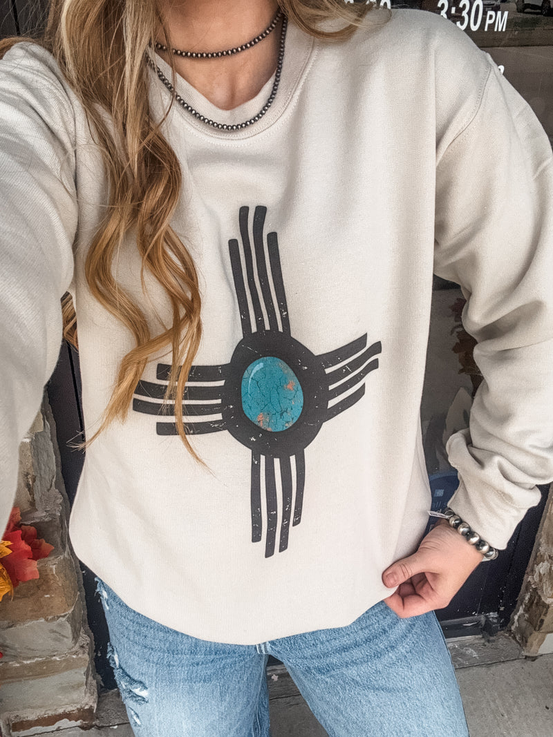 Zia Sun Turquoise Stone