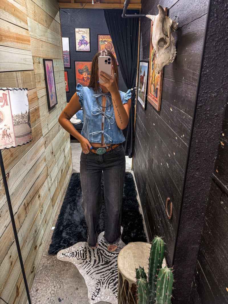 The Jansen Denim Top