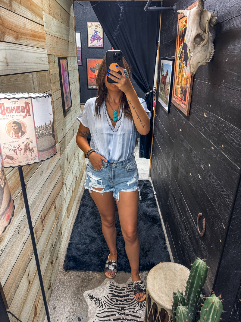The Beckham Bodysuit (In Blue)