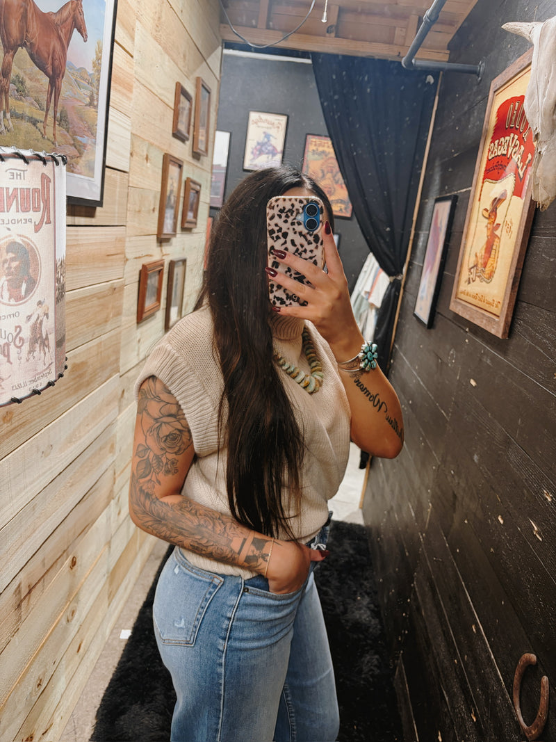 The Ginger Top in Beige