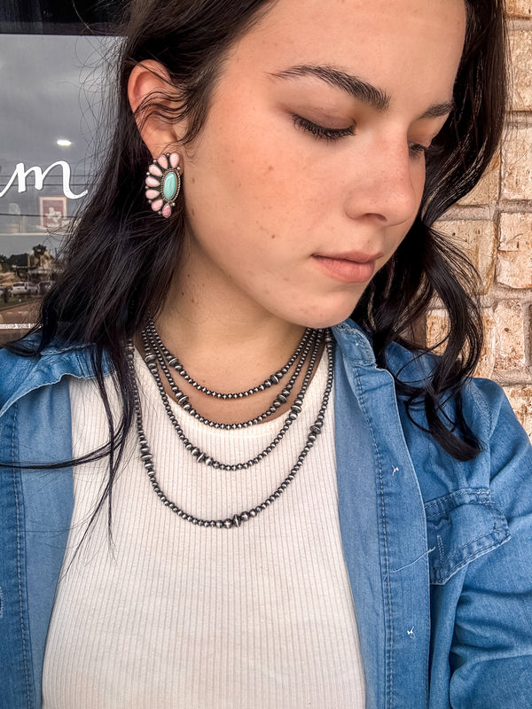 Graduated Saucer Necklace