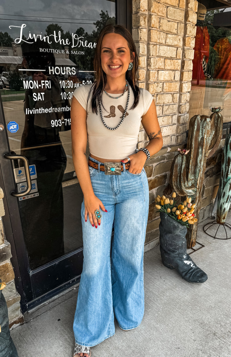 The Boots Baby Tee