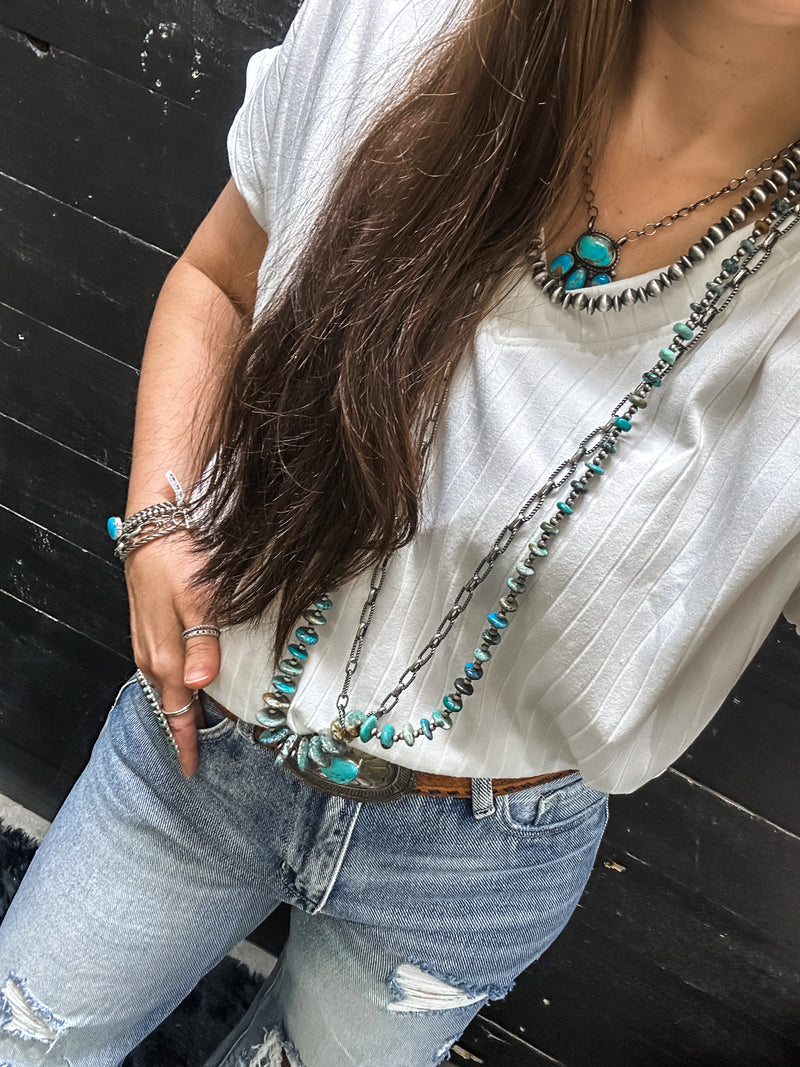 The Blakley Top in White