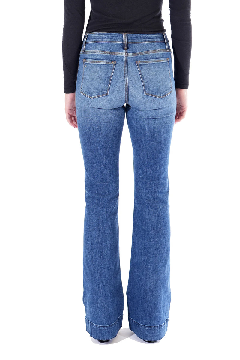Bella Deep Indigo Stone (Gold) Haala Denim Trouser Jean