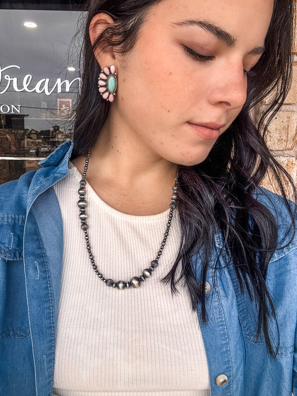 24" Graduated Mixed Pearls