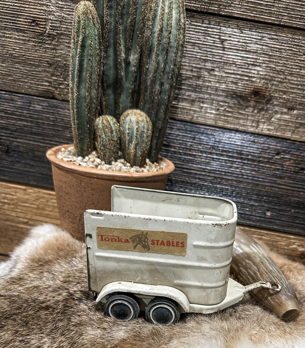 Small White Tonka Trailer