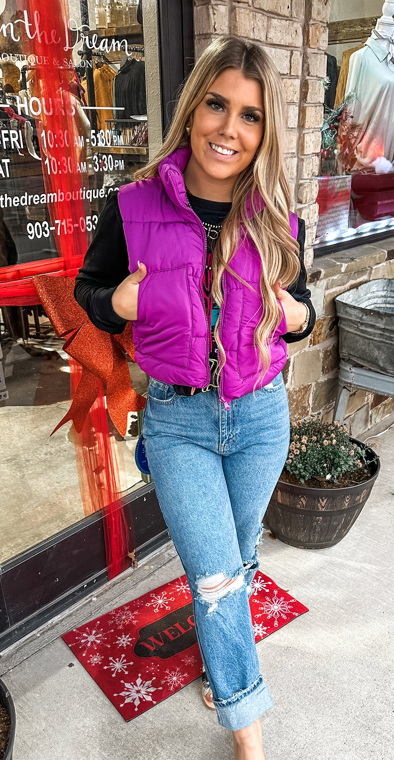 The Perfect Puffer in Purple
