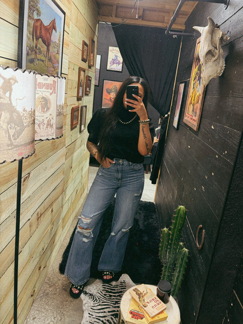 The Vincent Top in Black