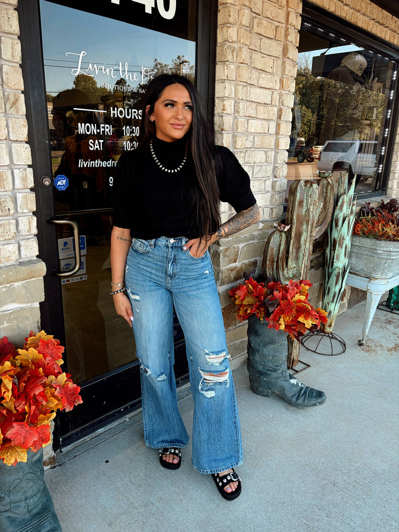 The Vincent Top in Black