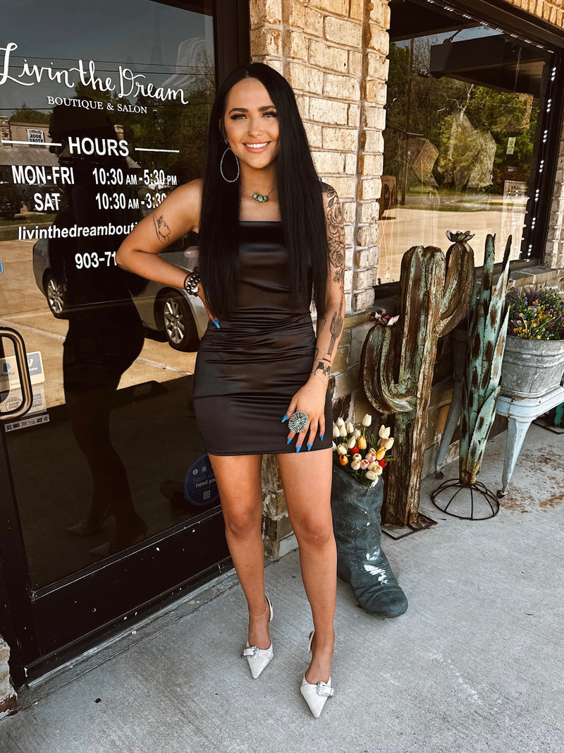 The Kira Dress in Black