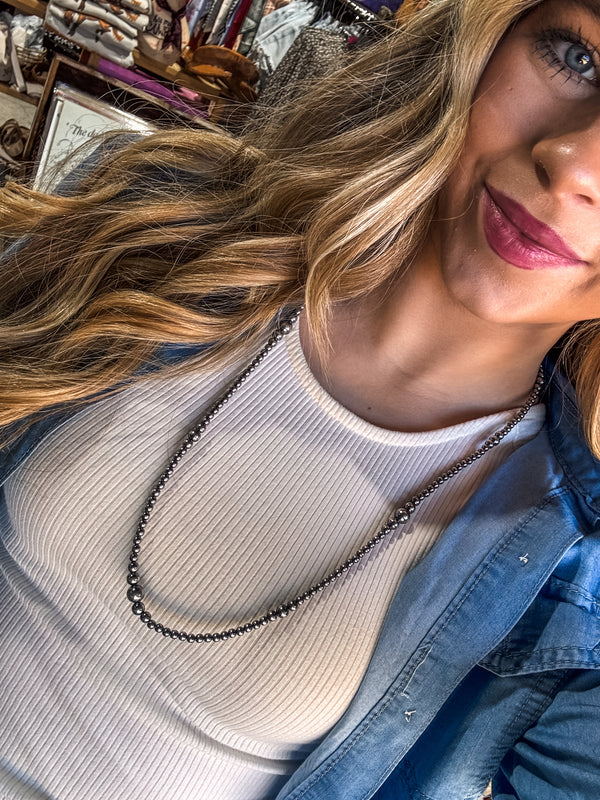 18" Graduated Pearl Necklace