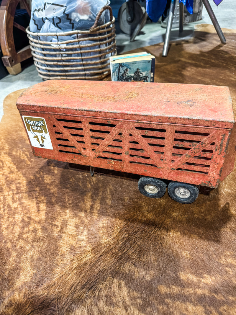 Large Red Trailer
