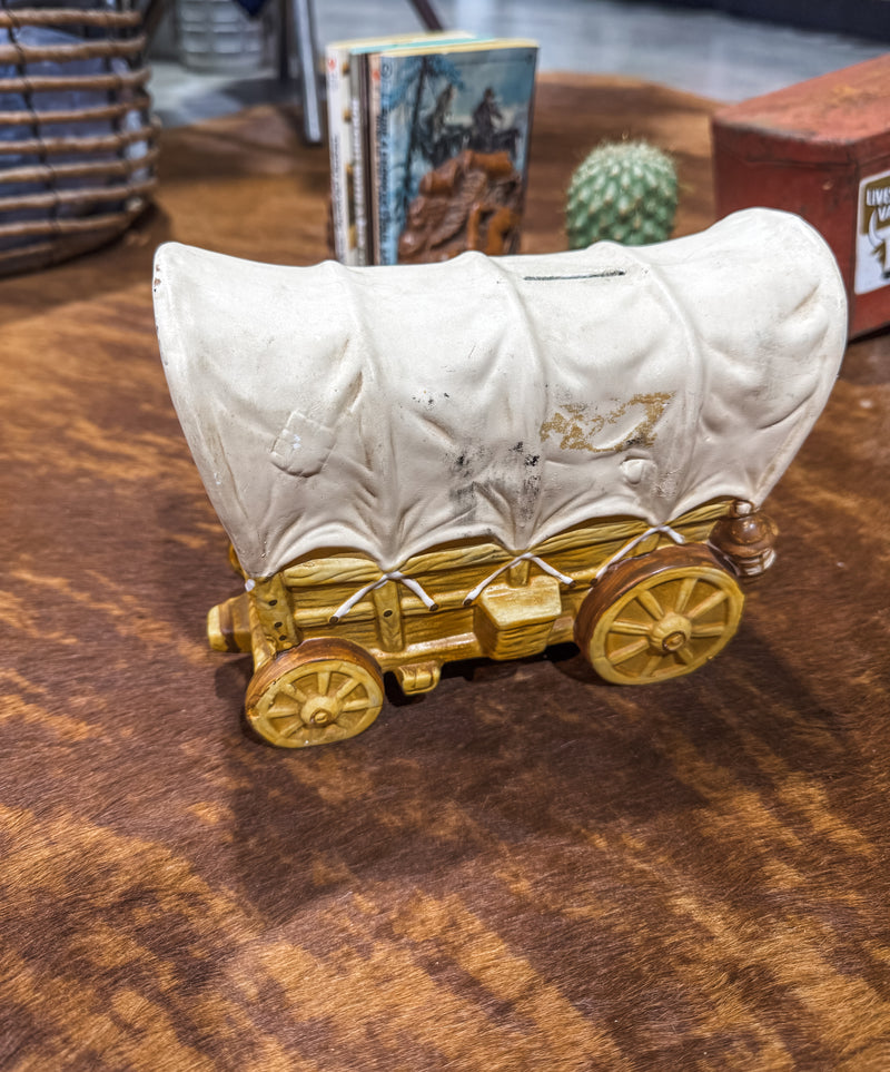 Wagon Piggy Bank