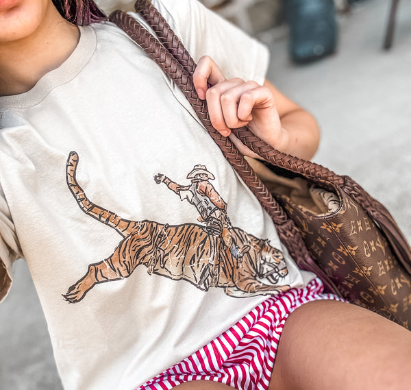 Tiger Bronc Tee