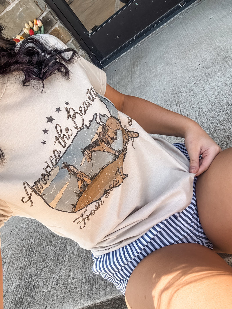 America The Beautiful Tee