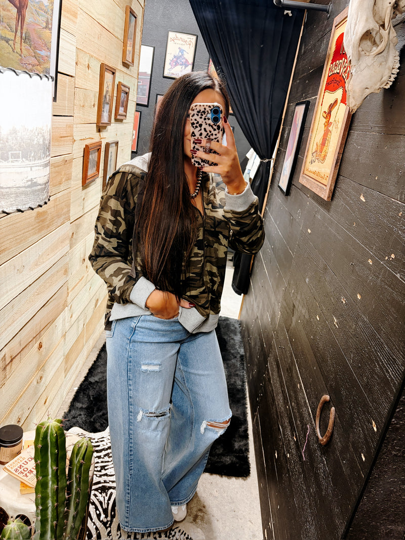 Casual Camo Long Sleeve