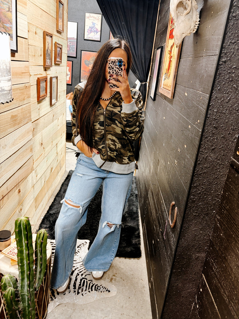 Casual Camo Long Sleeve