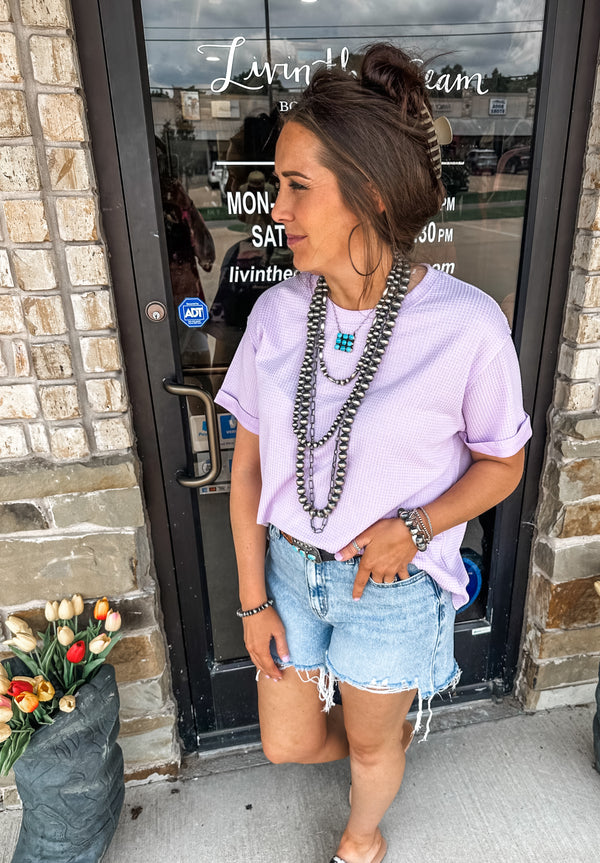 The Kate Top (in Purple)