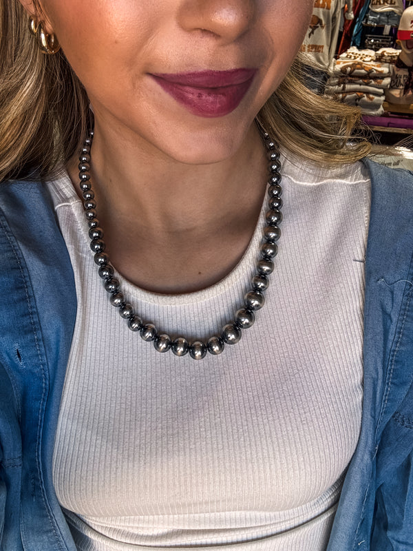 8MM to 14MM Pearl Necklace