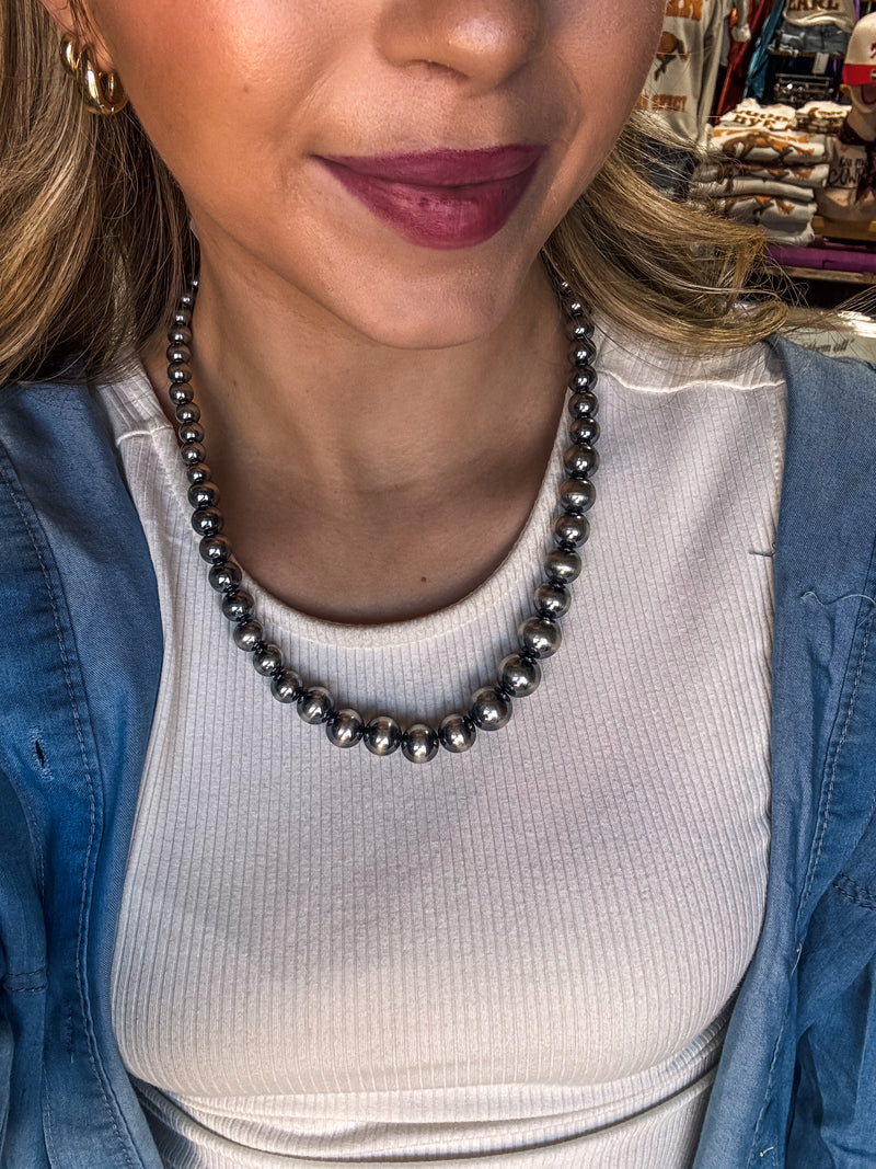 8MM to 14MM Pearl Necklace
