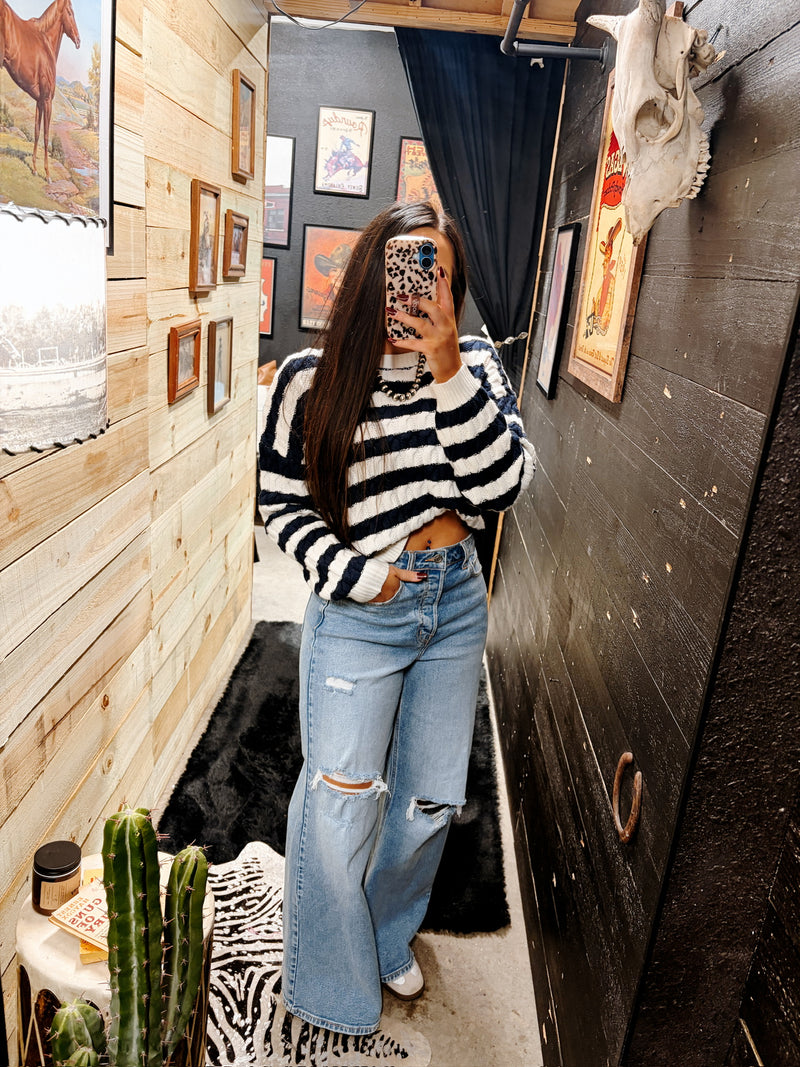 Swash Stripped Sweater