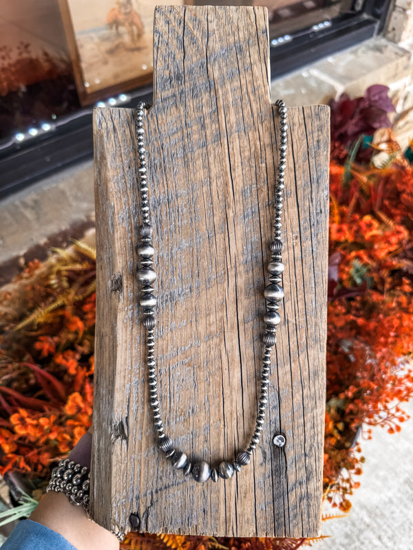 24" Graduated Mixed Pearls
