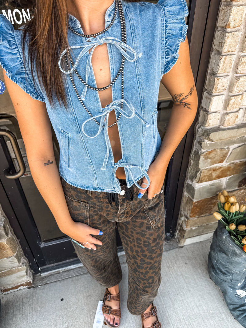The Jansen Denim Top