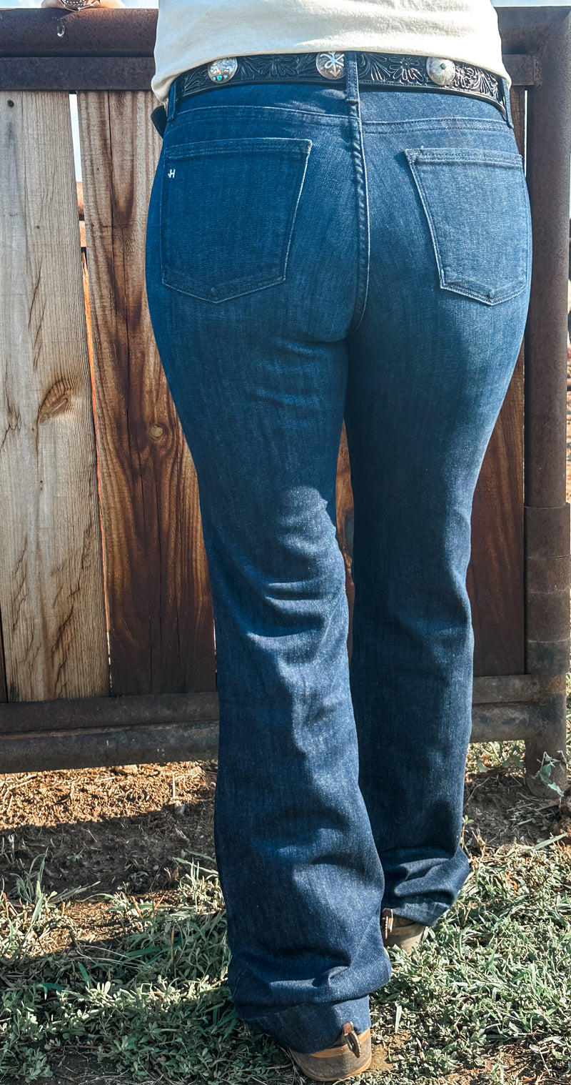 Bella Deep Ocean Haala Denim Trouser Jean