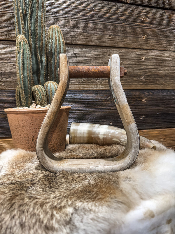 Wooden Stirrup with Metal