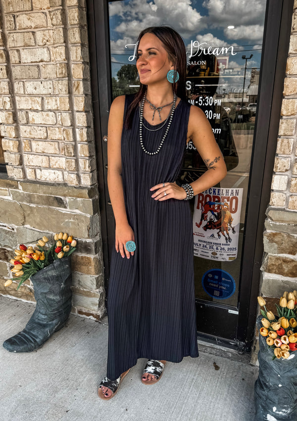 The Hutton Dress (In Black)