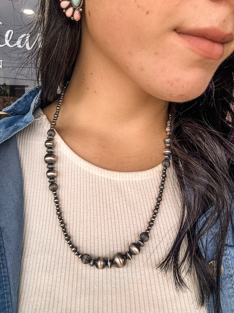 24" Graduated Mixed Pearls