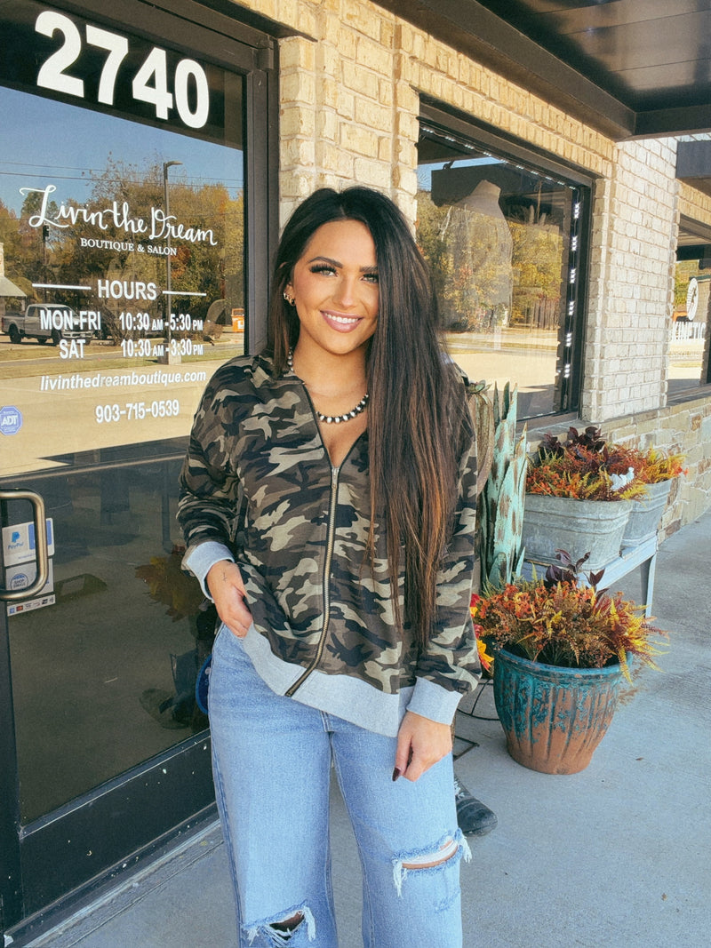 Casual Camo Long Sleeve